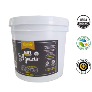 ถังน้ำผึ้งเหลว5กก. San ignacio ออร์แกนิก | บริสุทธิ์100% | ไม่เติมแต่ง | ไม่ใช้ GMO | ดิบ - Product Image 2