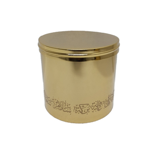 <b>Black</b> Plated Latest Design Metal Handi Shape <b>Storage</b> <b>Box</b> With Lid <b>for</b> Kitchenware Tabletop Food <b>Storage</b> <b>Box</b> - Product Image 3