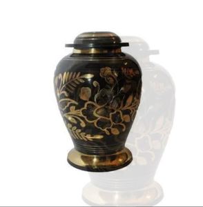 โกศใส่ศพรูปผีเสื้อสำหรับผู้ใหญ่เครื่องทองเหลืองของใช้สำหรับงานศพ - Product Image 6