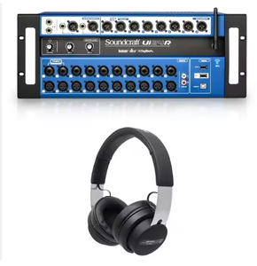 Mezclador Digital de 24 Canales Nuevo de la Mejor Calidad, Soundcraft Ui24R, Grabador USB Multipista con Consola de Audio de Control Inalámbrico - Product Image 1