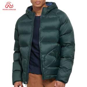 Doudoune légère à remplissage, pour l'hiver Hommes North Coat Custom Face Stand Collar Outdoor Ultralight Down Winter Jacket - Product Image 1