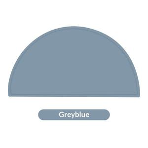 Tapis de table antidérapant pour bébé, design semi-circulaire moderne et minimaliste, résistant aux hautes températures, isolation anti-brûlure - Product Image 4