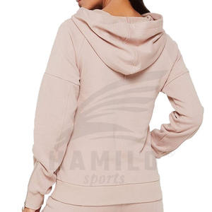 Couleur personnalisée Sweats à capuche pour femmes Nouveau style à la mode en coton Vêtements d'hiver durables Sweats à capuche décontractés à vendre - Product Image 3