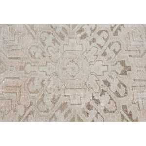 พรมตุรกี ขนาด 9.3x11.6 ฟุต (284x353 ซม.) สีเบจ ลายดอกไม้ สไตล์วินเทจ - Product Image 5