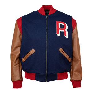Chaqueta de béisbol unisex personalizada al por mayor a prueba de viento transpirable mangas de cuero lana invierno Letterman College School Jacket - Product Image 6
