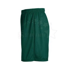 Pantalones Cortos de Malla Duraderos para Hombre, Cintura Elástica, Color Sólido, Transpirables, Ecológicos, Casuales, para Verano y Actividades al Aire Libre - Product Image 6