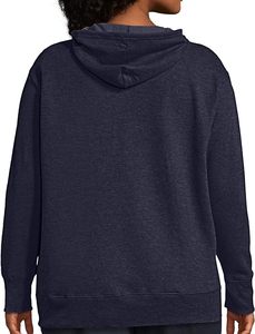 เสื้อกันหนาวมีฮู้ดผ้าฟลีซไซส์ใหญ่พิเศษของผู้หญิงเสื้อกันหนาวมีฮู้ดผ้าฝรั่งเศส - Product Image 5