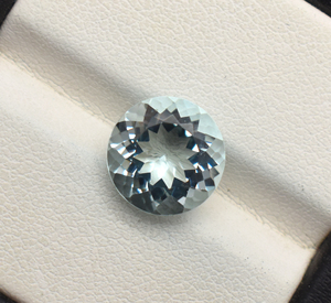 ห้องปฏิบัติการสร้างพลอยเพชรอความารีนขนาด3มม. 4มม. 5มม. 6มม. ปรับเทียบรอบพลอยอัญมณีหลวมสำหรับเครื่องประดับ - Product Image 3