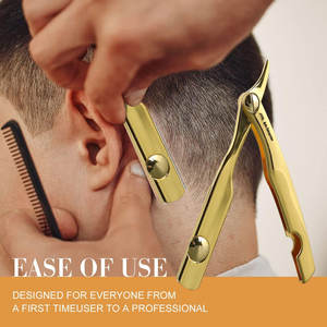 Maquinilla de afeitar recta profesional de 2mm, diseño ultra expuesto con hoja expuesta para un afeitado de precisión ligero - Product Image 6