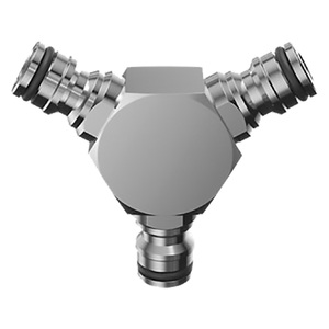 Valvola direzionale a 3 vie in metallo. 9607 - Blister - Product Image 1