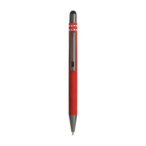 Penna Touch in Alluminio Gommato Personalizzata per Gadget Promozionali - Product Image 4