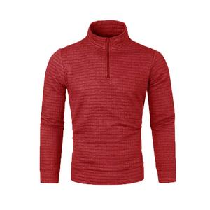 Mejor Premium Quick Dry Quarter Zip Up & Fashion Half Zip Pullover Hoodies Hombres Venta al por mayor Tasa Streetwear 2025 - Product Image 3