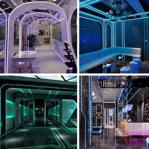 Nhà máy chất lượng cao miễn phí cắt Dimmable 24V 10 mét 576LEDs/M <span class=keywords><strong>RGB</strong></span> fcob LED Băng linh hoạt adressable <span class=keywords><strong>RGB</strong></span> COB LED Strip ánh sáng - Product Image 6