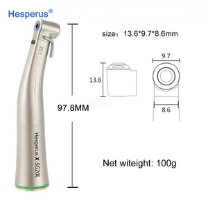 HESPERUS SG20L diş Implant Motor el aleti 20:1 optik Fiber ile ayrılabilir kontra açı el aleti