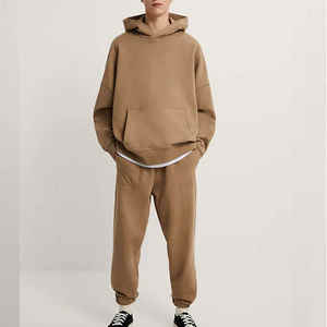 Sweat à capuche pour homme en molleton français 100% coton/polyester, qualité luxe, coupe classique, impression personnalisée pour l'hiver - Product Image 5