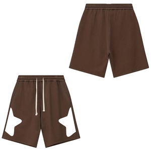 Pantalones Cortos Deportivos Personalizados para Hombre, 100% Algodón Puro, Transpirables, Tallas Grandes, Estilo Urbano, Ecológicos, Antiarrugas, Oxford - Product Image 1