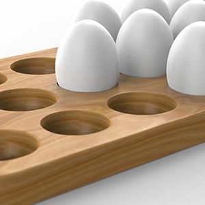 ACERCA DE SOPORTE DE HUEVOS DE MADERA DE ALTA CALIDAD PARA COCINA DE GRANJA y Uso en el mercado Utensilios de cocina Bandeja de huevos para Keed Egg Safe - Product Image 3