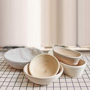 Cestas de pastelería para fermentación de pan, canasta de banneton de mimbre ovalada redonda natural, precio barato - Product Image 4