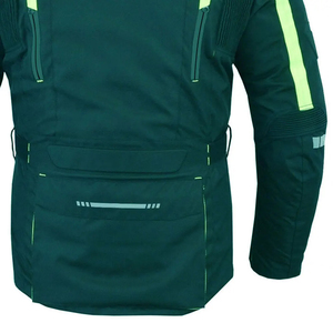 Reflective Motocross <b>Motorcycle</b> Racing <b>Jacket</b> % Polyester Lightweight Protective Riding Outerwear <b>Summer</b> Motorcyclist - Product Image 3