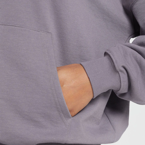 Sweat-shirts à capuche surdimensionnés pour femmes Behram International, design personnalisé, 100% coton, lavage à l'acide, respirants, doublés, épaules tombantes - Product Image 4