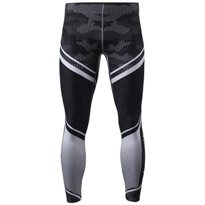 Nouveauté, leggings de sublimation pour hommes, pantalon de compression à grappling MMA BJJ, guêtres sublimées - Product Image 1