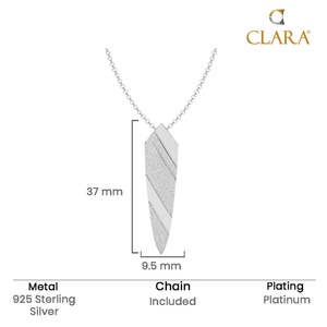 Compre Collares con Colgantes de Plata de Ley 925 para Hombres y Niños, Diseño Geométrico Moderno, Chapado en Rodio, Oro de 18K, Circonita, Diamantes, Perlas - Product Image 5