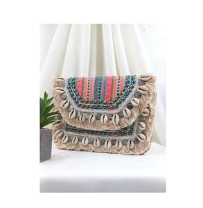 Modern Canvas Jute <b>Bags</b> Rectangle Shape 2 Colors Perfect For Shopping Grocery Everyday Use Comfortable <b>Bags</b> With Handles - Product Image 5