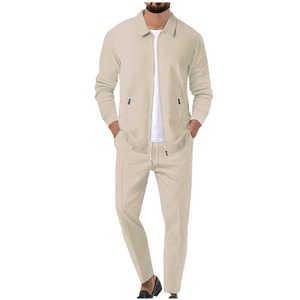 Chándal Deportivo Personalizado con Capucha, Estampado, Grueso, de Manga Larga, 100% Algodón, Secado Rápido, Transpirable, para Gimnasio y Actividades al Aire Libre - Product Image 2