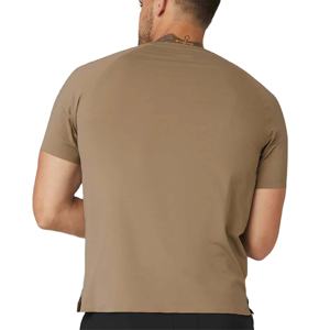 เสื้อยืดสำหรับผู้ชายเสื้อยืดออกกำลังกายผ้าแห้งเร็วทำจากโพลีเอสเตอร์สำหรับใส่ออกกำลังกาย - Product Image 6