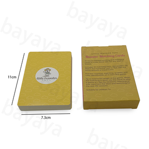 Tarjetas de juego didácticas educativas personalizadas OEM, material de papel impreso <span class=keywords><strong>para</strong></span> estudio de matemáticas, naipes de práctica de revisión - Product Image 4