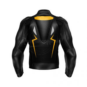 Chaqueta de carreras para hombre, chaqueta de cuero para moto de nuevo estilo, logotipos personalizados más vendidos en Pakistán - Product Image 4