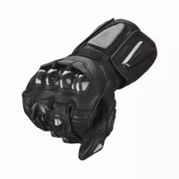 Fabricant d'usine direct qualité professionnelle conception personnalisée en cuir de chèvre gants de moto à écran tactile totalement personnalisables