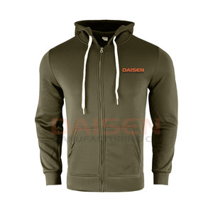 Service OEM, dernières tendances en matière de survêtements pour hommes, qualité supérieure, matériau durable, survêtements pour hommes avec fermeture éclair - Product Image 4