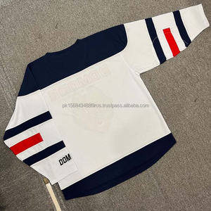 Maillot de hockey sur glace personnalisé, service OEM, 100% polyester, logo personnalisé, impression par sublimation - Product Image 5