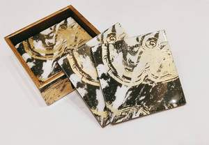 Posavasos Modernos de MDF Impresos Personalizados para Café y Té - Product Image 4