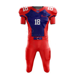 Nueva ropa deportiva de fútbol Uniforme americano Ropa juvenil de buena calidad Uniformes de camiseta de fútbol americano - Product Image 1