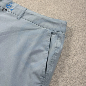 Short en toile grande taille de haute qualité avec logo personnalisé pour hommes OEM été respirant tricoté solide numérique à séchage rapide fermeture à cordon - Product Image 3
