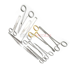 Kit de stérilisation chirurgicale réutilisable, porte-aiguille Olsen Hegar, acier inoxydable allemand, instrument chirurgical vétérinaire pour bétail - Product Image 4