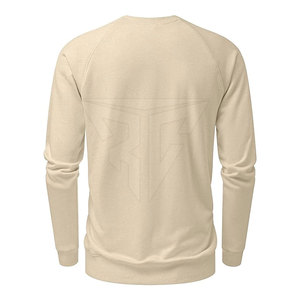 Nouveau design 2025 – Sweat-shirt pull-over pour homme de haute qualité, personnalisé, léger, 100 % coton molletonné, respirant, teint uni - Product Image 4