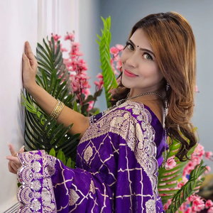 Pure Crape Khadi Designer de haute qualité Winter Silk Saree Fashion Lovers Latest Traditional Exclusive Fancy Party Wear Festival - Product Image 1