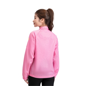 Blouse de travail médicale unisexe de marque GW en gros, 98 % polyester, 2 % carbone, blouse de salle blanche ESD, vêtement de protection, service OEM - Product Image 4