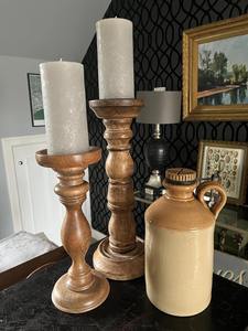 Portavelas de madera hecho a mano más demandado Uso para la decoración de eventos y mesas Disponible en suministro al por mayor - Product Image 2