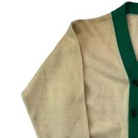 Suéteres de Punto de Alta Calidad con Letras, Cárdigan de Moda Unisex, Diseño Sólido, Botones Cubiertos, Suéter Deportivo 100% Algodón