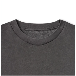 Service OEM personnalisé – Sweat-shirt thermique respirant à col ras du cou 100 % coton, coupe régulière, effet délavé, nouvelle mode pour homme - Product Image 3