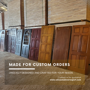 แผงเหล็กสีทึบสำหรับประตูทางเข้าห้องนอนทำจากไม้แข็งทนทานคุณภาพสูงดีไซน์ทันสมัย - Product Image 5