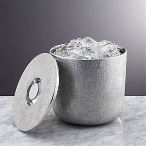 Seau à glace moderne de luxe en acier inoxydable, maintient la fraîcheur de la glace, favorise le plaisir des boissons haut de gamme pour les fêtes en intérieur - Product Image 4
