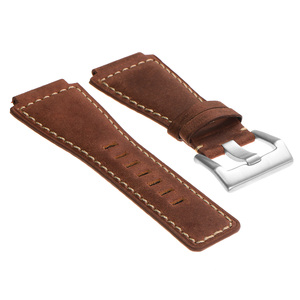 Vente en gros Bracelet en cuir véritable Bracelet de montre intelligente de luxe inoxydable à la mode Bracelet en cuir unique de qualité supérieure avec boucle en acier - Product Image 2
