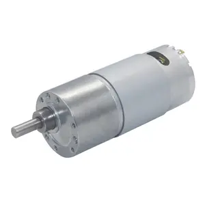 JGB37-555 DC Gear Motor High Power 12V Gear Motor 5/10/20/30/45/50/80/100/200/300/600/1000rpm High Torque 37GB550 Motor