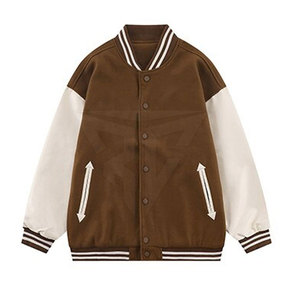 Veste de survêtement pour femme en tricot de haute qualité, col montant, respirante, imperméable, design oversize - Product Image 1