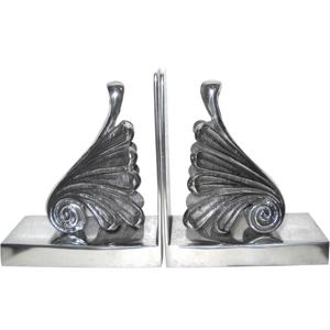 Nouveau serre-livres Design Art déco ON OFF signe pour la maison décorative argent aluminium produit en gros luxe Vintage article de haute qualité - Product Image 3